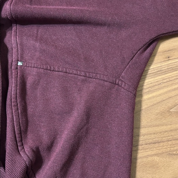 Wilfred Women's Maroon Open Front Diderot Cardigan Size Medium Cocoon - Picture 6 of 9